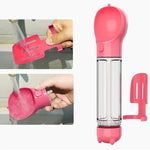 Cargar imagen en el visor de la galería, Botella de agua y dispensador de comida portátil 3 en 1 para perros 500 ml